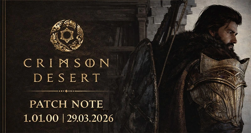 Патч в Crimson Desert 1.01.00 от 29.03.26