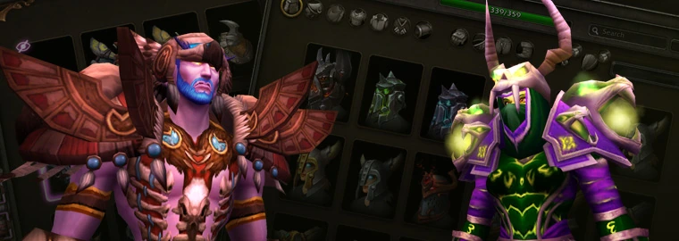 WORLD OF WARCRAFT: Обзор изменений платяного шкафа