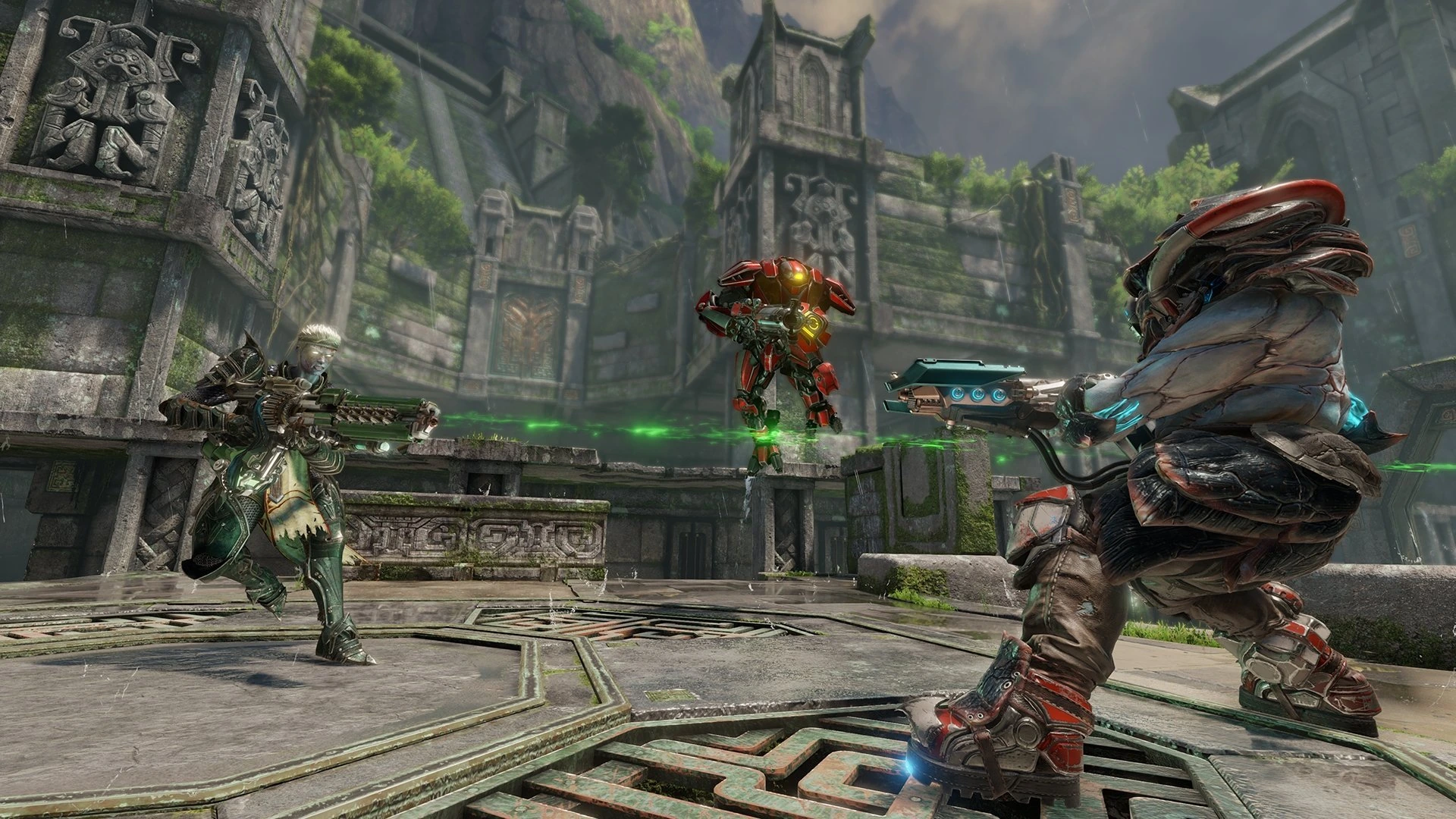 HOT NEWS -   Первый геймплей Quake Champions