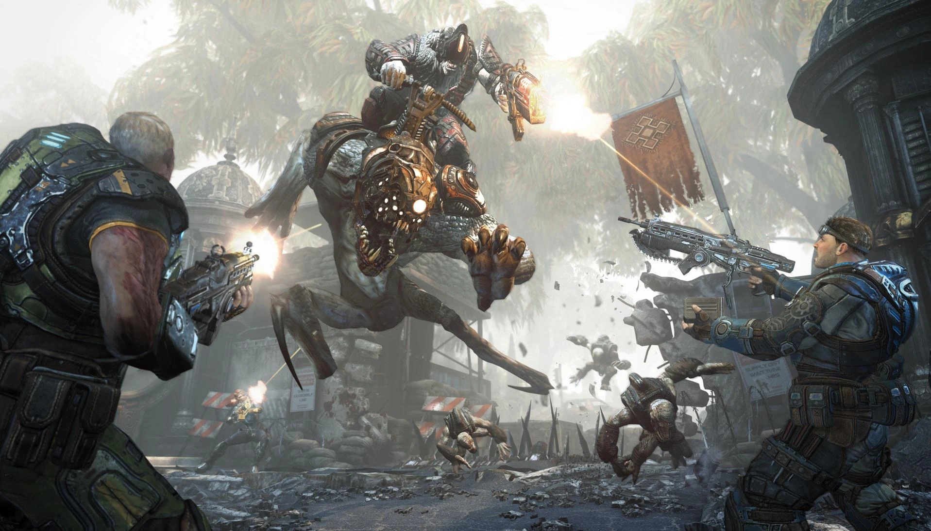 HOT NEW - 8 минут геймплея Gears of War 4