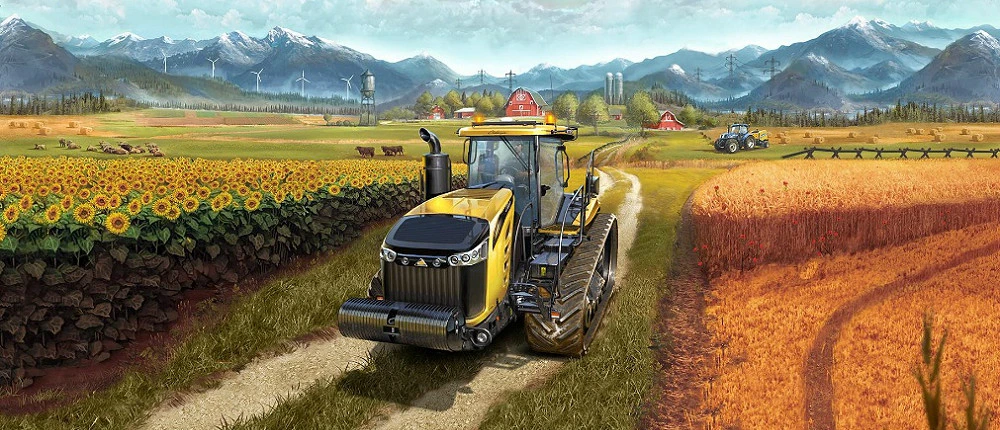 В новом трейлере Farming Simulator 17 показали коровок и розовых поросят