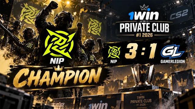 NIP победила GamerLegion и выиграла 1win — Private Club #1 2026