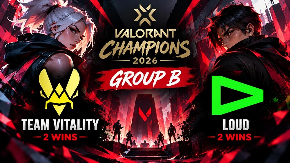 Team Vitality и LOUD одержали по две победы в Group B VCT Champions 2026