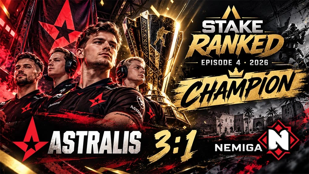 Astralis победила Nemiga и выиграла Stake Ranked — Episode 4 2026
